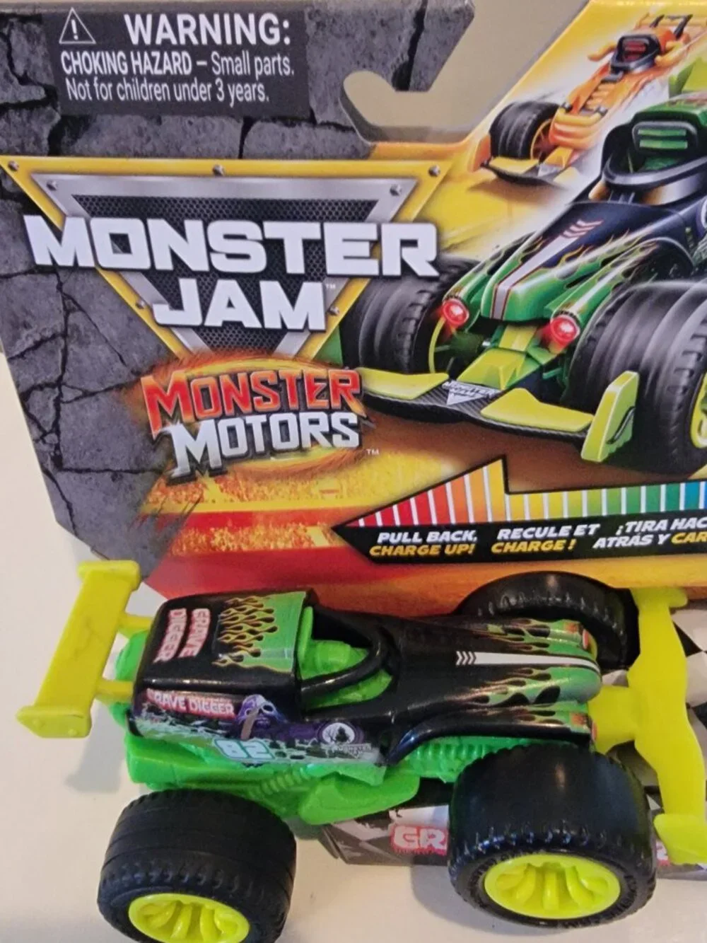Monster Jam Monster Motors Grave Digger